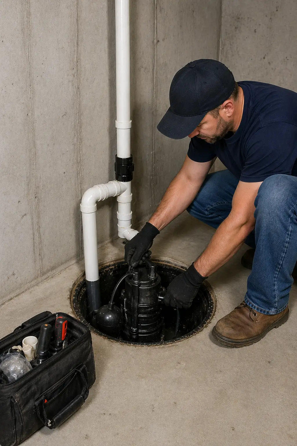 Sump pump installation and repair Cobourg